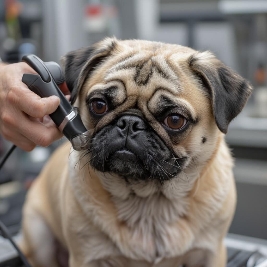 Cách cạo lông chó Pug đúng cách