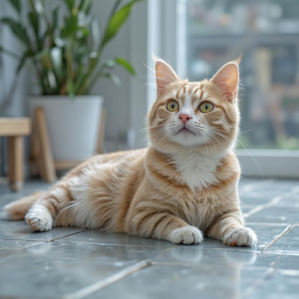Cạo lông mèo giúp giảm nóng mùa hè