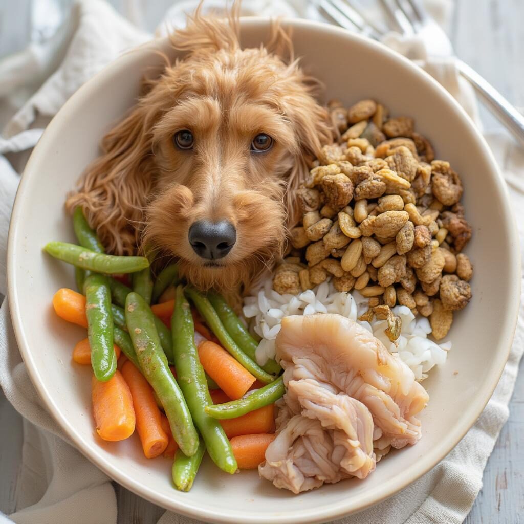 Chế độ dinh dưỡng cho chó Poodle