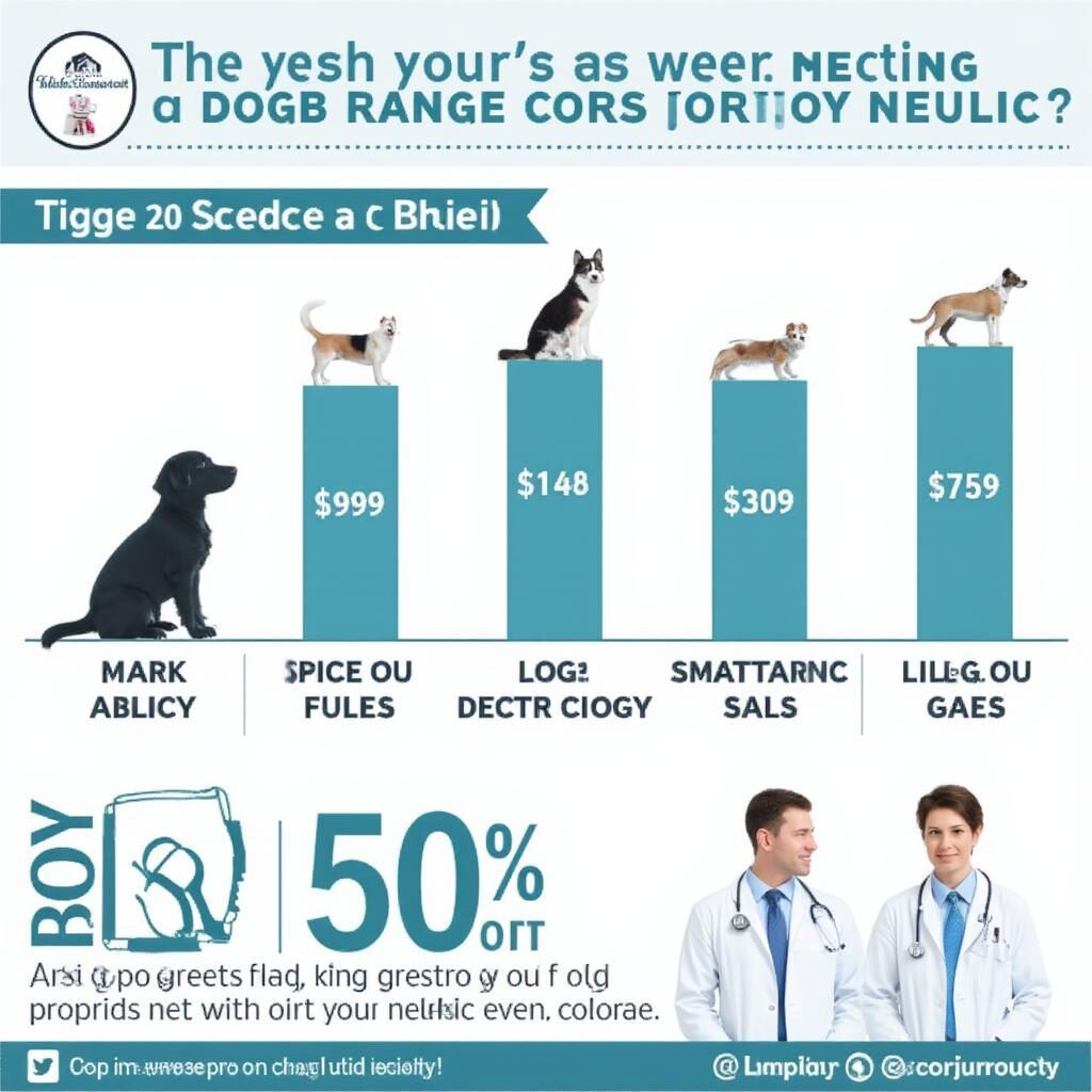 Chi phí triệt sản chó đực