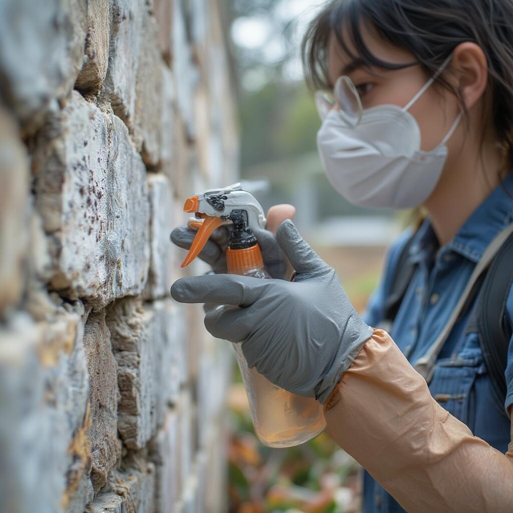 Diệt ve chó bám trên tường bằng thuốc diệt côn trùng