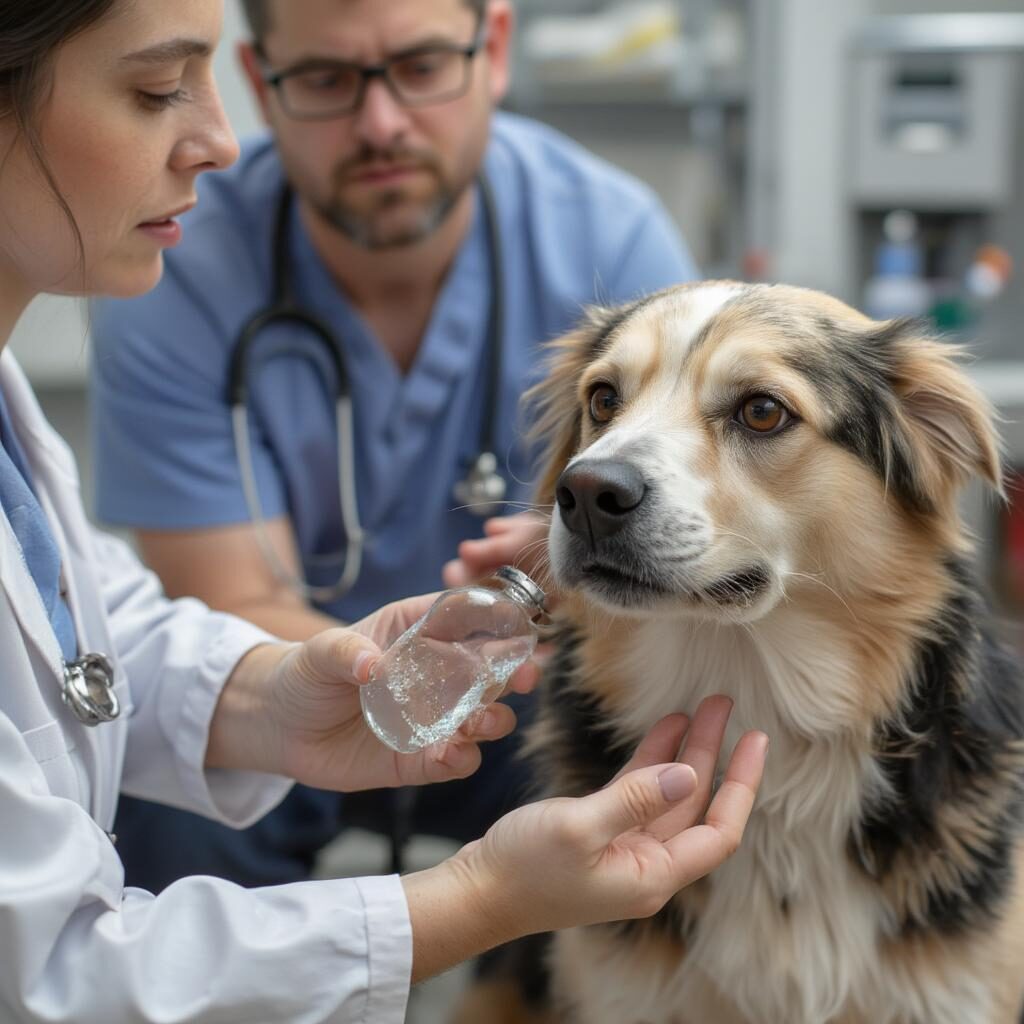 Cách gây nôn cho chó bị ăn bả an toàn và hiệu quả