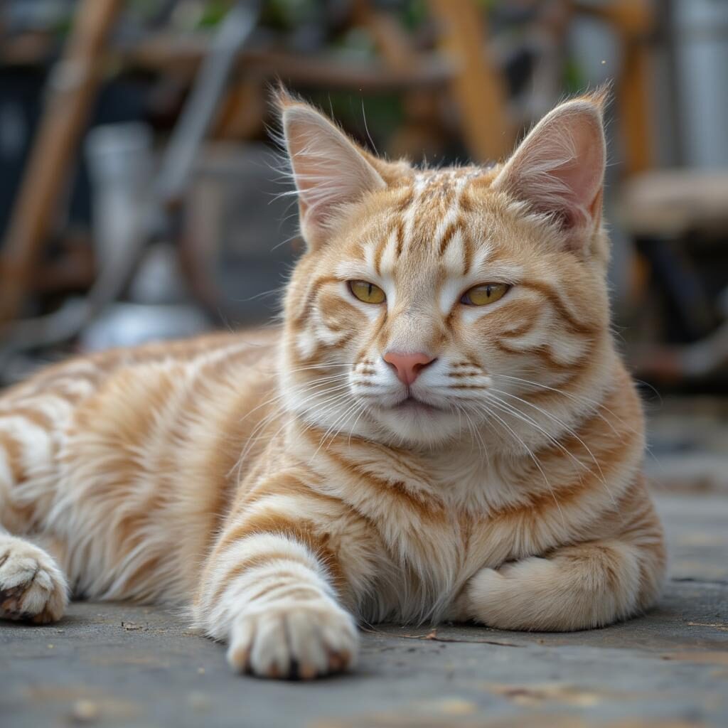 Mèo bị bệnh