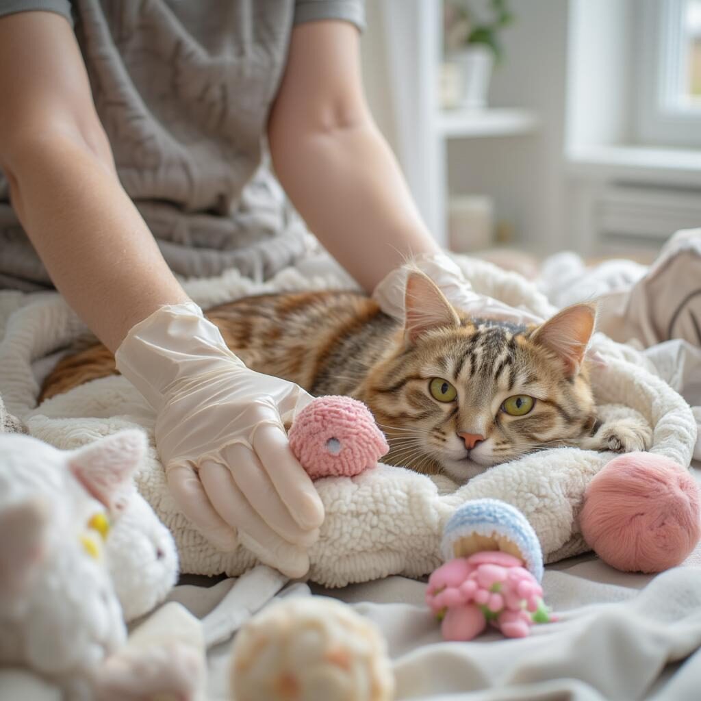 Phòng ngừa ghẻ mèo