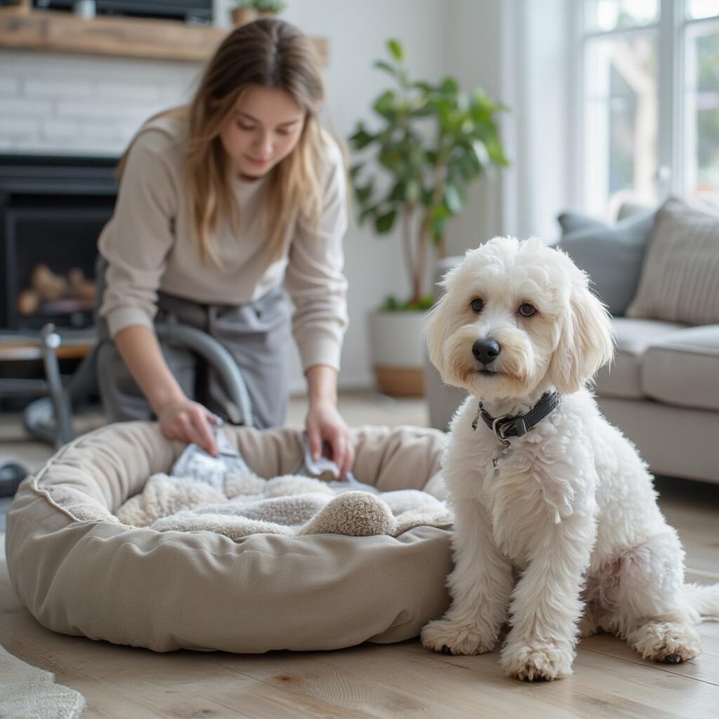 Phòng ngừa ve chó Poodle tái nhiễm